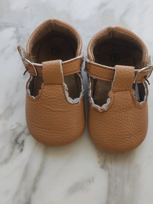 Mary janes βρεφικές μπαλαρίνες αγκάλιας ν.20 από δερματίνη μεταχειρισμένες