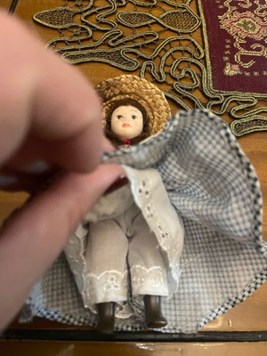 Porcelain doll like new