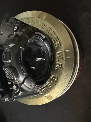 Ρολόι Casio G Shock Total Black μεταχειρισμένο, ανδρικό, μαύρο