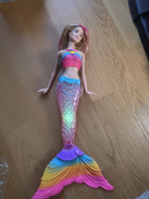 Barbie Dreamtopia Rainbow Lights γοργόνα μεταχειρισμένη κούκλα