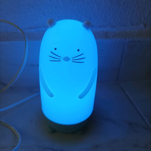Children's lamp like new, color changing