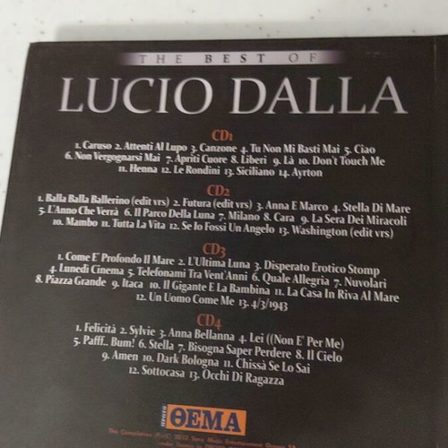 Lucio Dalla cassette, brand new