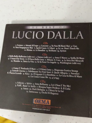 Lucio Dalla cassette, brand new