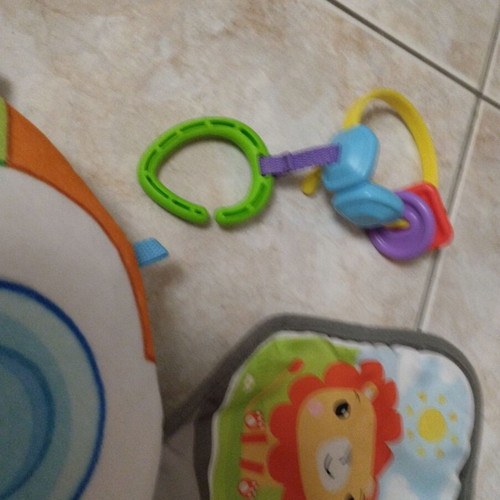 Fisher Price tummy time activity pillow used