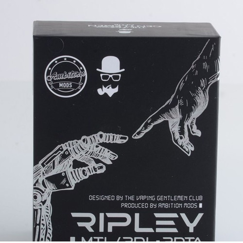 Ambition Mods Ripley MTL RDL RDTA black 3.2ml like new