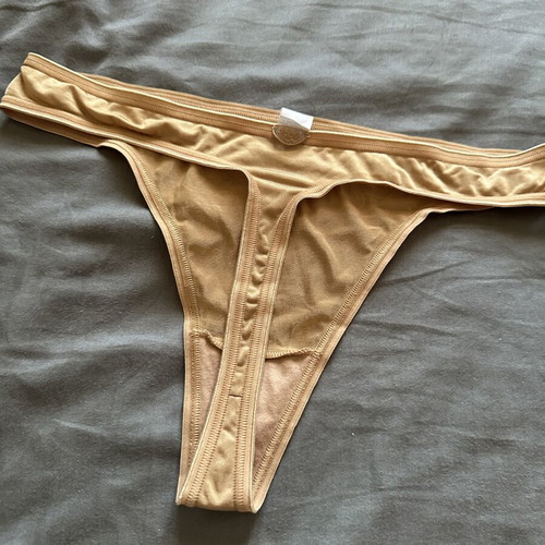 Sloggi women's string underwear, beige, large