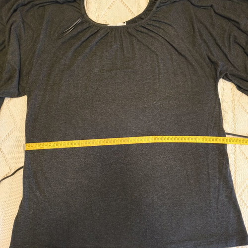 Viva plus size blouse like new, anthracite color