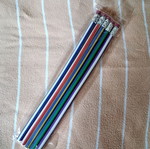 Five bendable pencils for sale