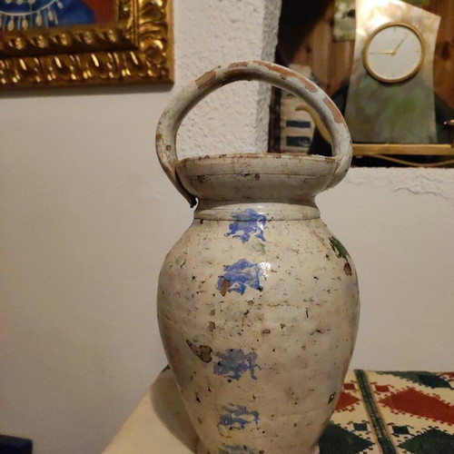 Ceramic basket used from Marousi or Kos, height about 30cm