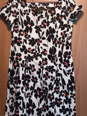 Siderati dress black and white like new, size XXL