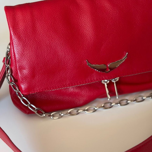 Zadig & Voltaire Crossbody bag like new, red leather