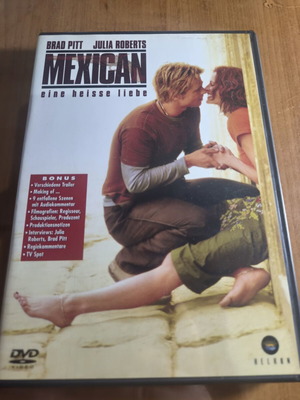 The Mexican DVD like new with Brad Pitt and Julia Roberts