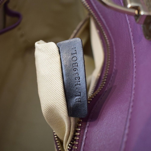 Valentino Garavani Rockstud Small Tote bag like new, plum purple leather