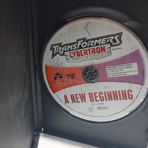 Transformers DVD collection, dubbed in Greek