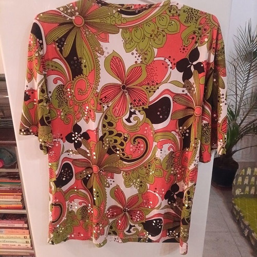 Women's blouse, multicolour, size S