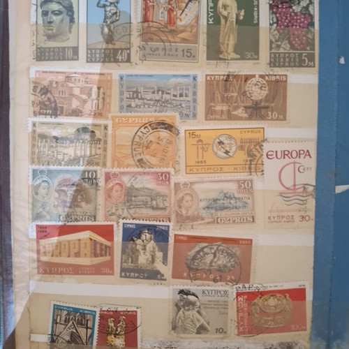 Stamp collection used, part VI