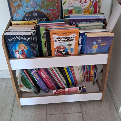 Children's desk and bookshelf set like new