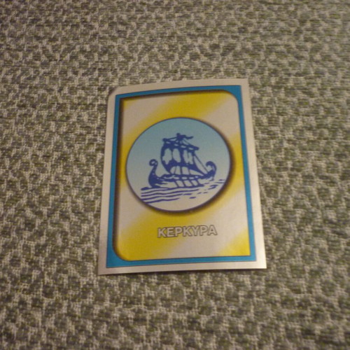 Kerkyra Sticker Pegasos Football 2003 Number 3 New