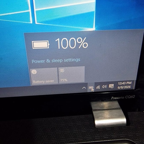 HP Compaq CQ62 Intel T4500 2.30GHz 4GB 320GB HDD HDMI Windows 10 used