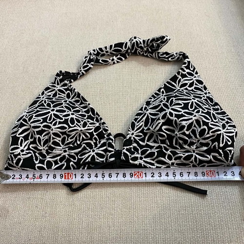 Shein swimwear set like new, size M, black and white