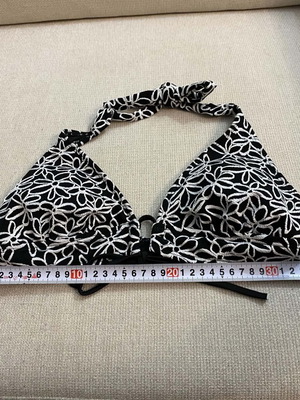 Shein swimwear set like new, size M, black and white