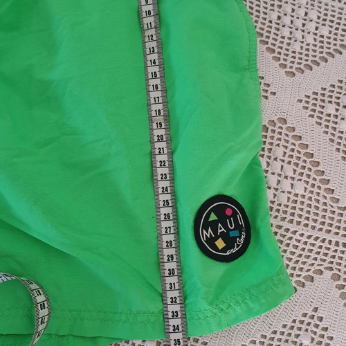 Maui & Sons teenage swimsuit used, green, age 14-15, 166 cm