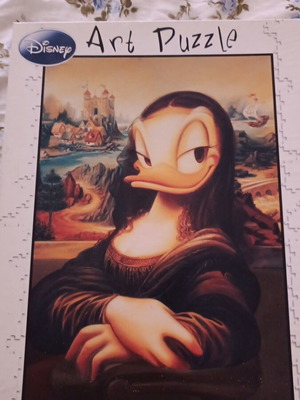 Clementoni Disney Art Puzzle Monna Daisy 1000 κομμάτια σαν καινούργιο