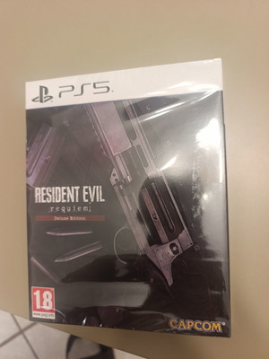 Resident Evil Requiem Deluxe PS5 game, sealed
