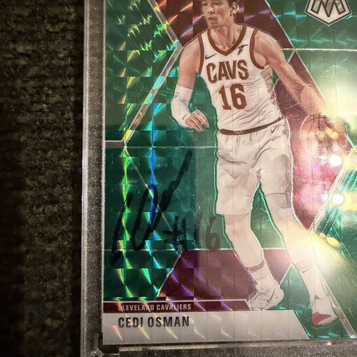 Mosaic 2019-20 Cedi Osman Autographed Card like new