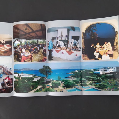 Astir Palace Elounda hotel brochure used, 1970s