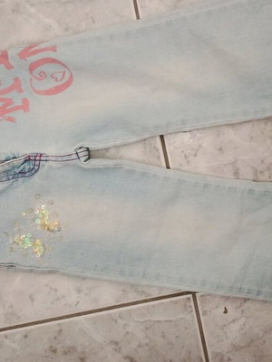 Miss One girls' jeans like new, size 4