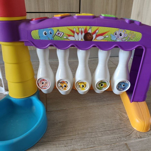 Little Tikes 3-in-1 Activity Sports Center with Bowling, Basketball, Football