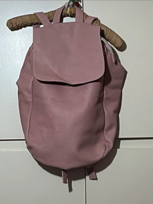 Backpack dusty pink faux leather like new