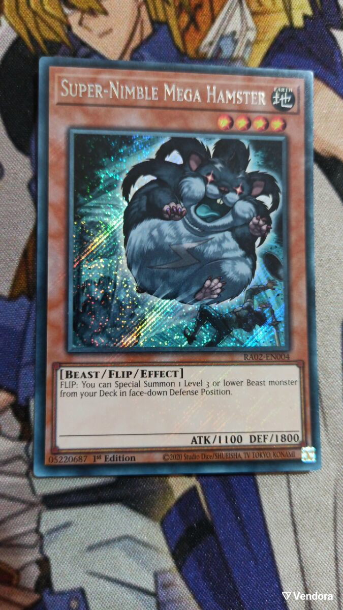 Super Nimble Mega Hamster Yu-Gi-Oh! card -  1,00 - Vendora.cy