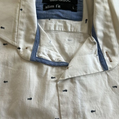 Dash&Dot men's shirt multicolored like new, size L