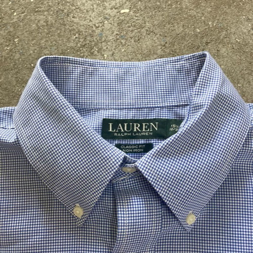 Lauren Ralph Lauren Classic Fit Longsleeve Shirt, white blue blocked