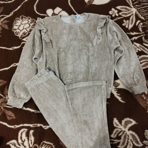 Look Kids' Tracksuit new, size 122 cm, grey beige