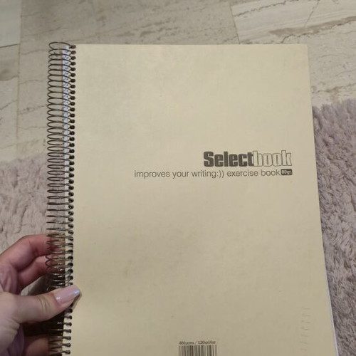 Selectbook Spiral Notebooks A4 Set of 3 new
