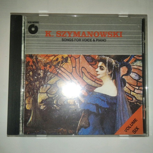 Karol Szymanowski Songs For Voice And Piano CD used, classical