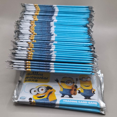 Minions Trading Card Game booster packs, pack of 42, Topps 2015