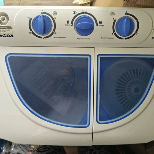 Camry Tectake semi-automatic washing machine 5 kg like new