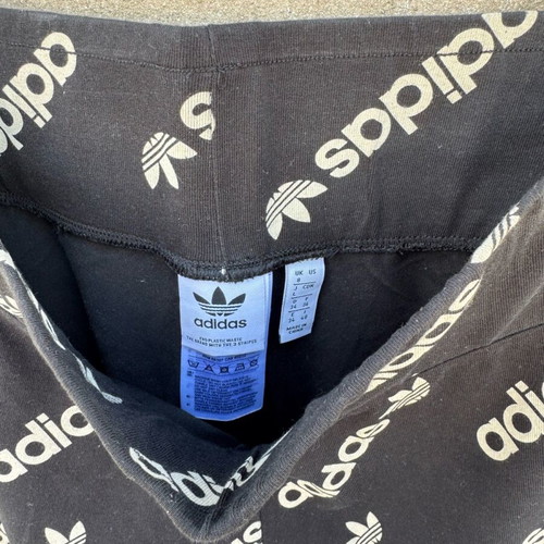 Adidas legging like new, size S-M, black and white