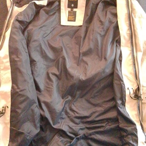 Nautica men's jacket XL like new, beige, with detachable hood
