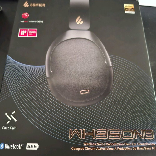 Edifier WH950NB headphones new, hybrid connection, ANC