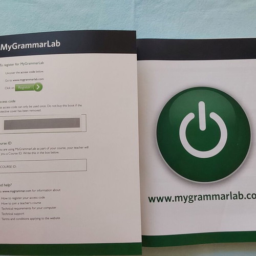 My Grammar Lab A1 + A2 Elementary new book with My Lab Pack
