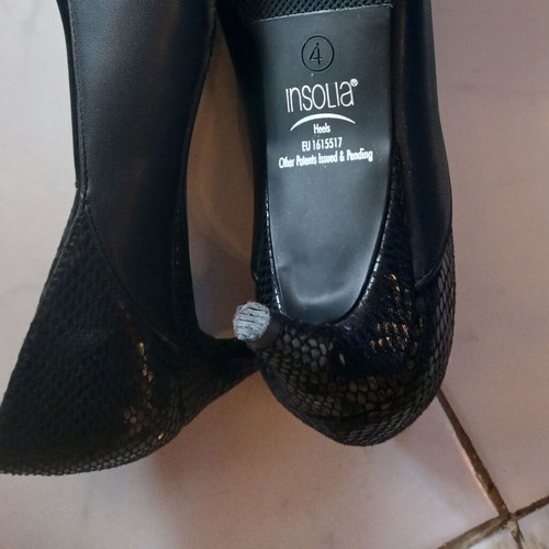 Marks & Spencer low pumps like new, size 36.5-37, black