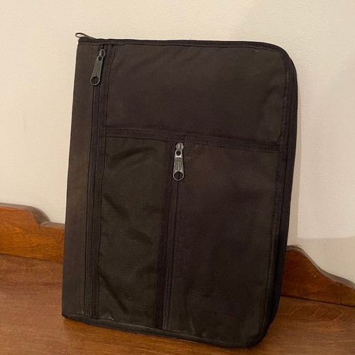 Eastpak folder used black hand bag