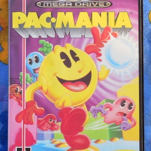 Pac-Mania Sega Mega Drive game like new, puzzle arcade