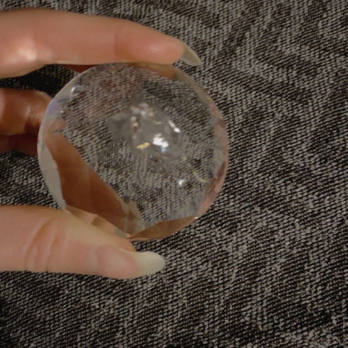 Diamond used for fairy core room decor with broken base