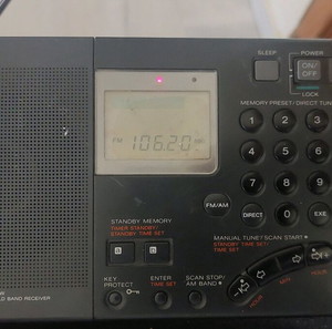 Sony ICF-SW7600G λειτουργικό